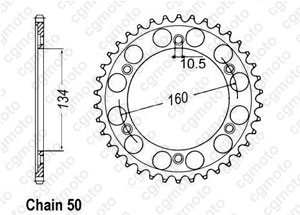 Couronne Vtr 1000 Sp-1 00-01