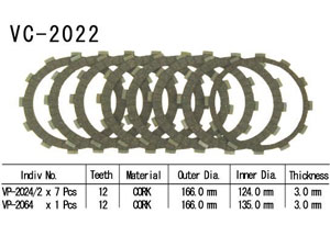 Kit Disques d'Embrayage Garnis Yzf 1000 R1 1999/2003