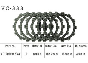 Kit Disques d'Embrayage Garnis Gs 500 E 1988/2002