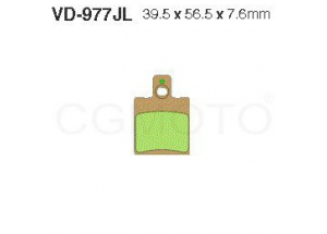 Plaquette Vesrah Métal Fritté