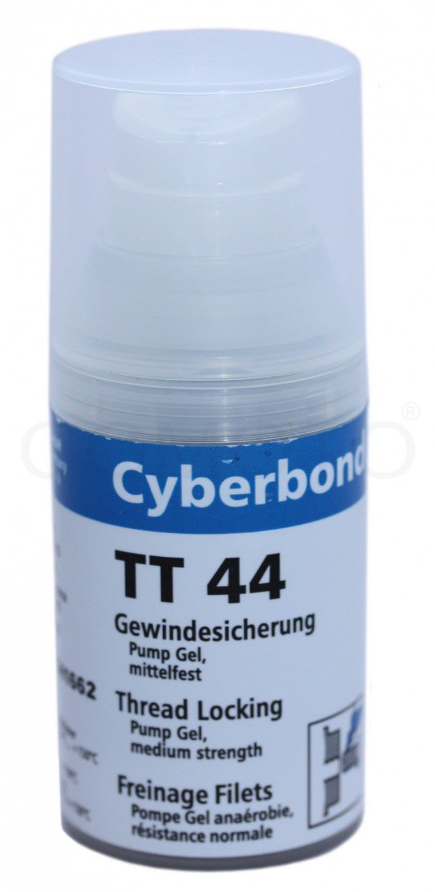 Cyberbond TM44 - Frein filet moyen (bleu), flacon 10g